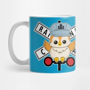 Runaway Railway Bird Mug